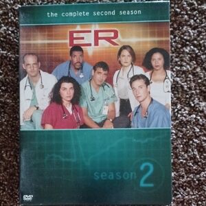 ER:  BUNDLE FOR A BETTER PRICE. The Complete Second Season DVD.